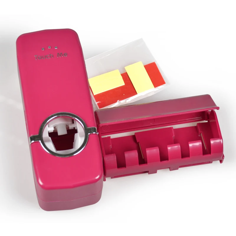 Автоматический Диспенсер зубной пасты для щетки Семья комплекты подставка