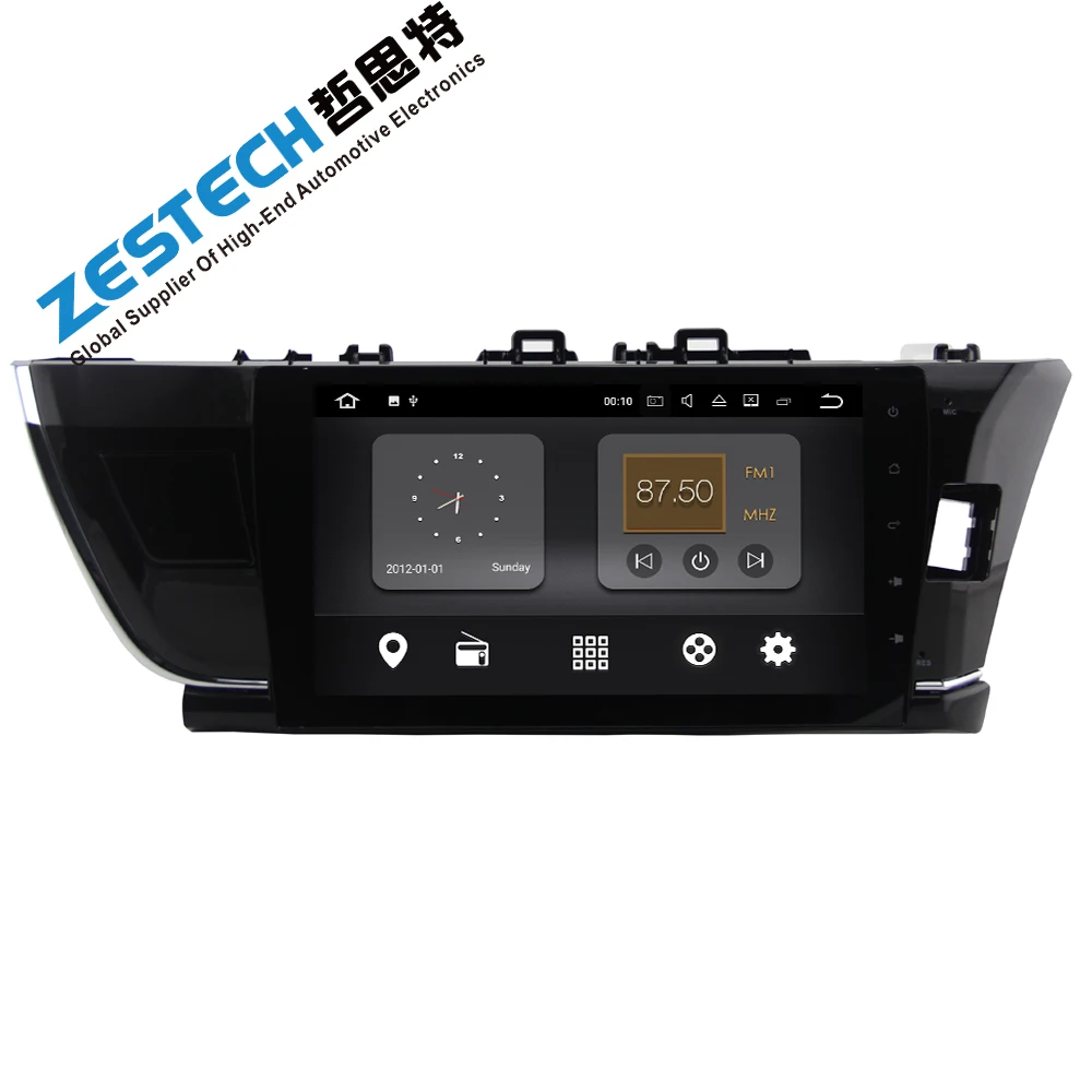 10.1 inch full touch screen android car radio multimedia for Toyota corolla 2014-2016 with gps navigation audio system | Автомобили и