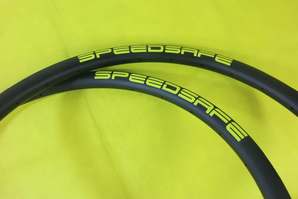 Ассиметричные карбоновые велосипедные диски SPEEDSAFE 29er MTB ENDURO 40 мм 28 34 Внутренняя