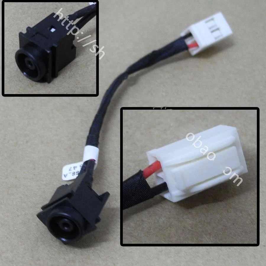 

Laptop DC Jack Power Cable DC Jack Charging Connector Port Plug Wire Cord For Sony Vaio VGN FE 073-0001-1888_A