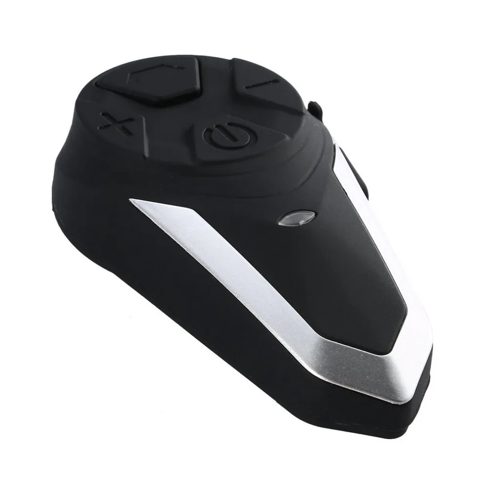 BT-S3 1000M Motorcycle BT Interphone Motorbike Helmet Wireless Bluetooth Intercom FM Headset Portable Mini | Электроника
