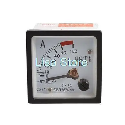 

Аналоговый амперметр с прямым током 0-50A