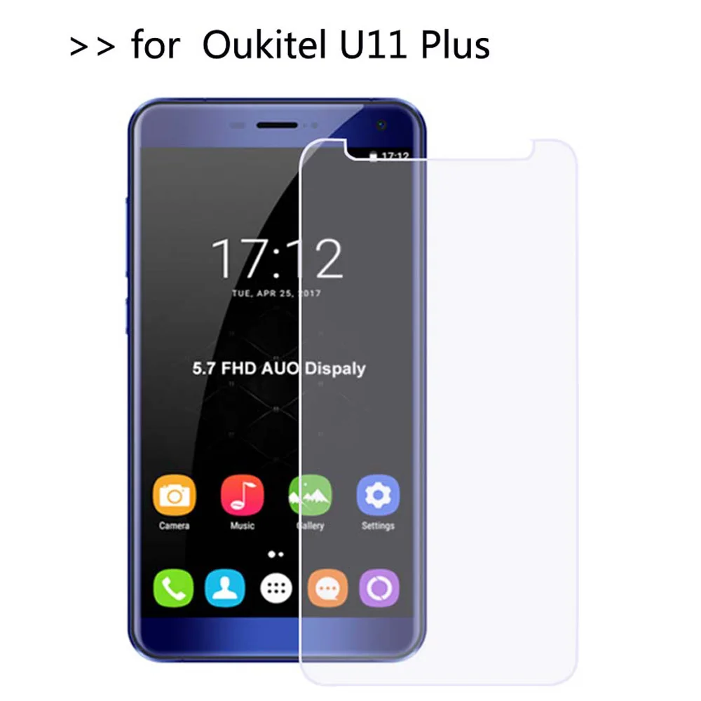 Закаленное стекло пленка для Oukitel U11 Plus Защитная экрана 9 H стеклянная Plus|Защитные