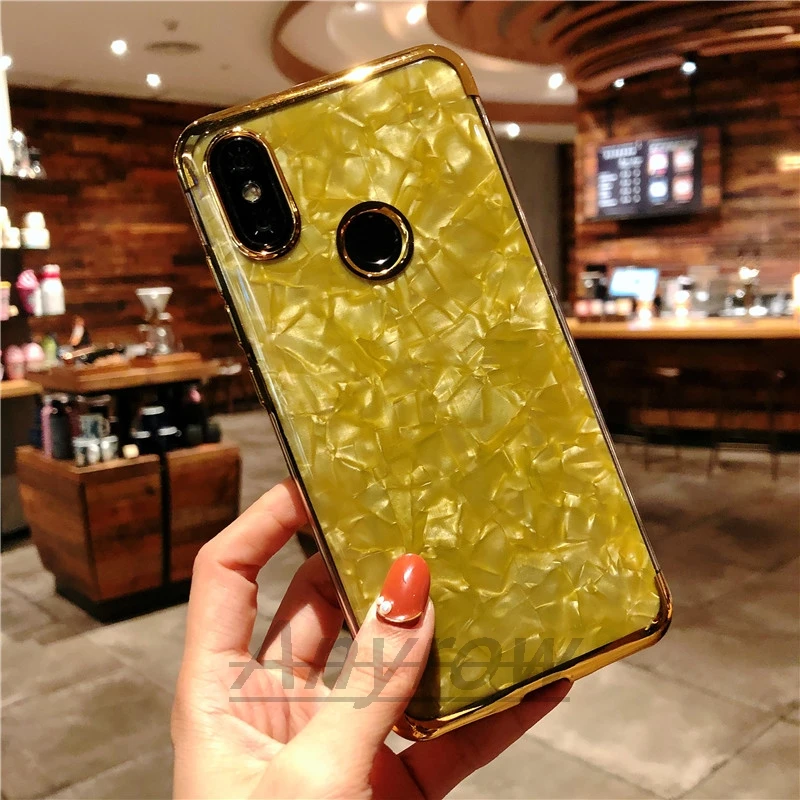 Чехол с мраморным блеском для XiaoMi RedMi 6 Pro 5 Plus 6A 5A чехол, блестящий силиконовый чехол S2 Note 7 4X4 Mi 9 8 SE Lite A2 A1 TPU чехол s