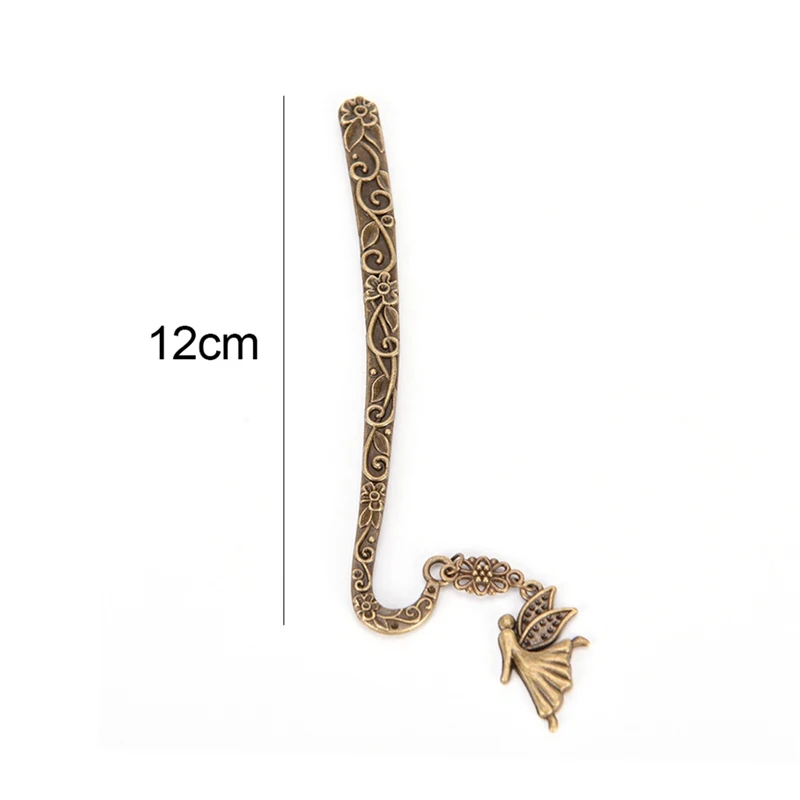 2018 Новая мода ретро сплав закладки Фея шаблон кулон канцелярские книги