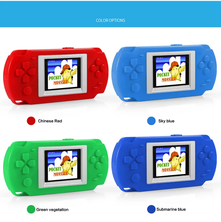 Портативные игровые консоли ультра-тонкий 2 0 ''цветной экран видео 268 в 1