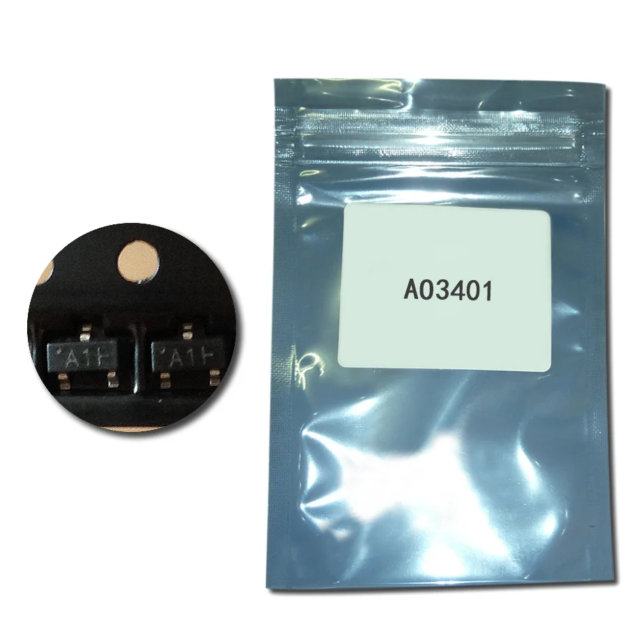 50 шт./лот AO3401 A19T 3401 СОТ-23 4.2A/30V P-канал патч-трубка с полевым эффектом