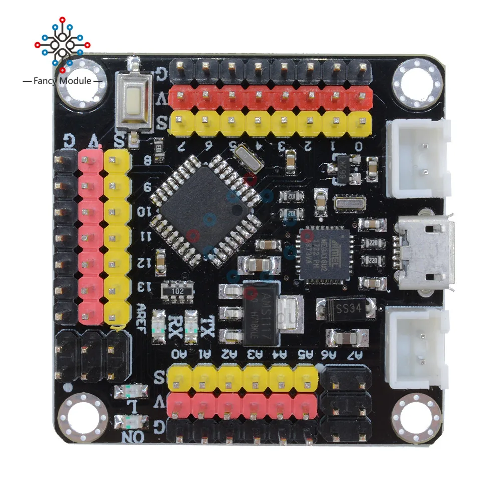 Плата микроконтроллера ATMEGA16U2 Micro USB Atmega328 Atmega328P Mega328 сильная плата Mini UNO R3 модуль
