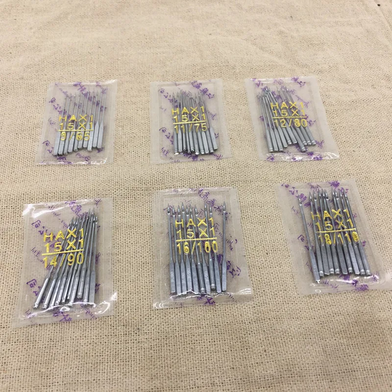 Швейная машина HAX1 100 шт. Смешанная упаковка домашняя швейная игла для Brother Butterfly