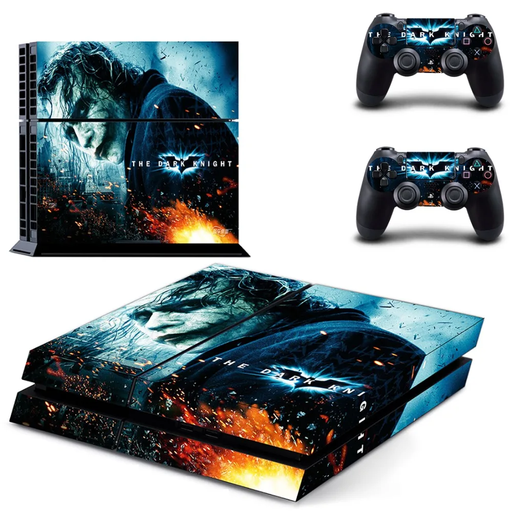DC Бэтмен и Джокер Флим PS4 наклейка на кожу Виниловая для Sony Playstation 4 консоль 2