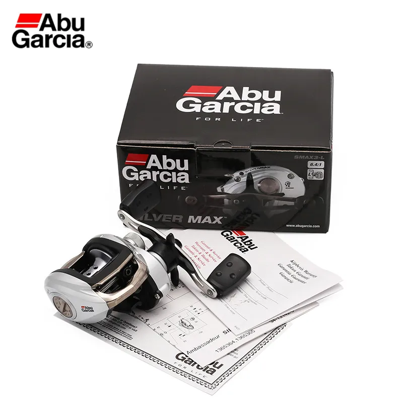 Abu Garcia 2016 SMAX3 Baitcasting Рыболовная Катушка 6.4: 1 Высокоскоростной соотношение Макс