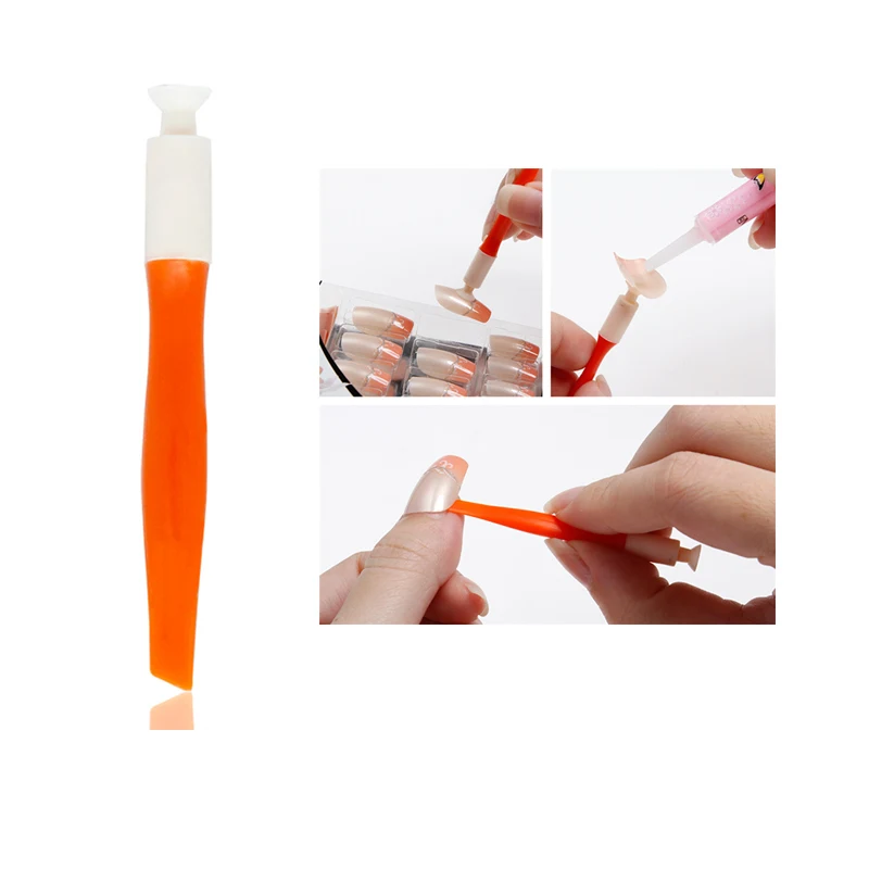 Multifunction Pen LILYCUTE натуральные накладные ногти стекловолокно для ногтей клип быстрое строительство удлинение плесень длинные Кончики ногтей для УФ-гель для дизайна ногтей - Цвет: Multifunction Pen