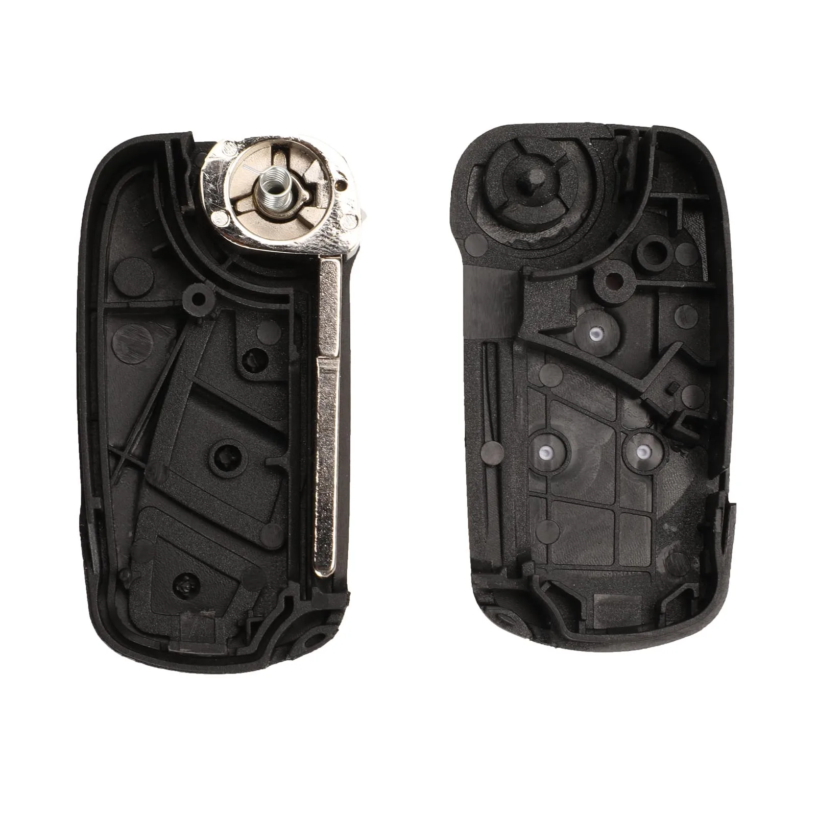 jingyuqin Flip Car Key Shell For Ford KA 3 Buttons Remote Folding KeyCase Fob Housing Case Holder Replacement | Автомобили и
