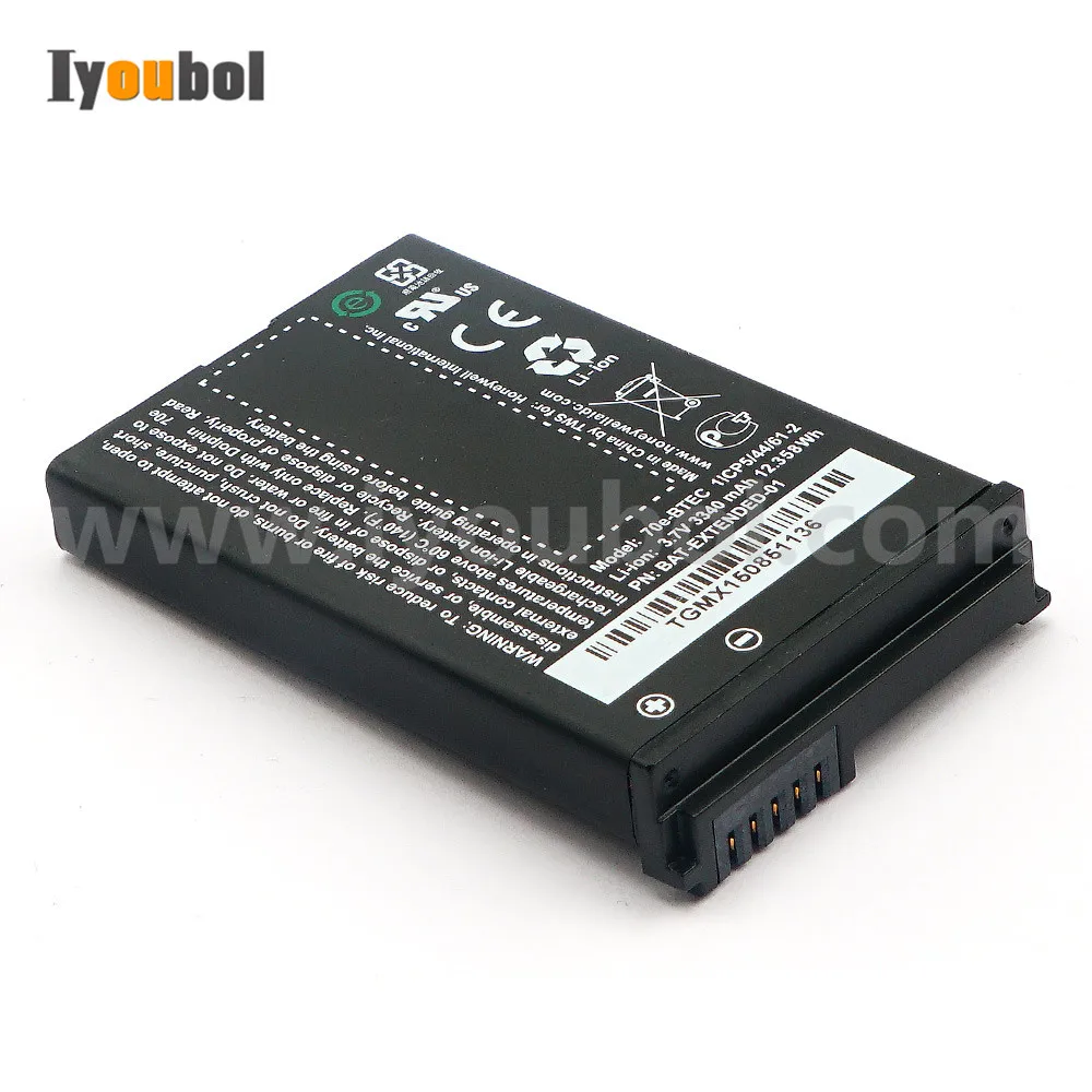 Аккумулятор (bat расширенный 01/3340 mAh) для терминал Honeywell Dolphin 60 S|Батареи планшетов и
