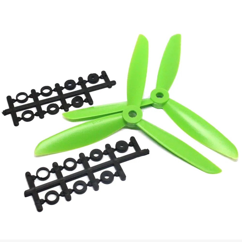 2 шт. нейлон 3 blade 6045 6x4.5 CW против часовой стрелки винт для RC Quadcopter multirotor 250|Детали и
