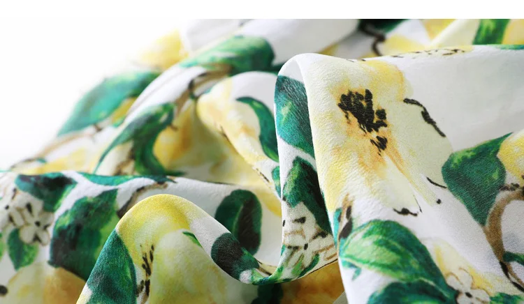 Женская шелковая рубашка из 100% шелка футболка с цветочным принтом короткими