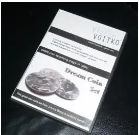 

Dream Coin Set (DVD + Gimmick) - Magic Tricks,Stage,Classic Toy,Appearing/Disappearing,Mentalism,Magician,Magia Toys,Classic,Fun