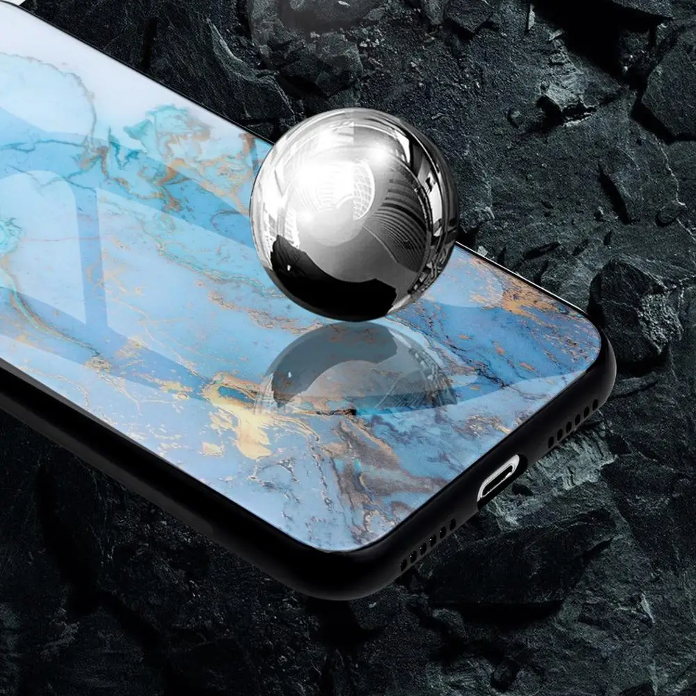 KISSCASE Glass Phone Case For Huawei nova 3 4 P20 P30 Pro Mate 20 Y9 2019 TPU Cases Honor 10 Lite 9 8 8X 8A 8C V20 |