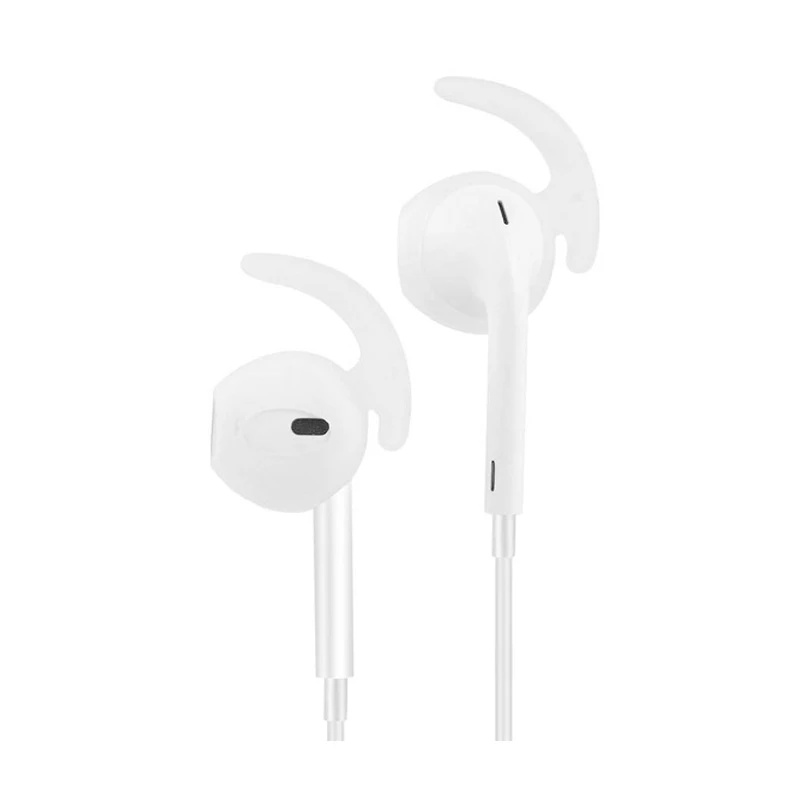 Сменный мягкий силиконовый Противоскользящий чехол для Apple AirPods 2 крючок