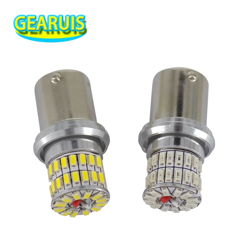 4 шт. 360 светильник вой сигнал поворосветильник ing 1156 BA15S 1157 48 SMD 3014 BAU15S T20 7440 7443