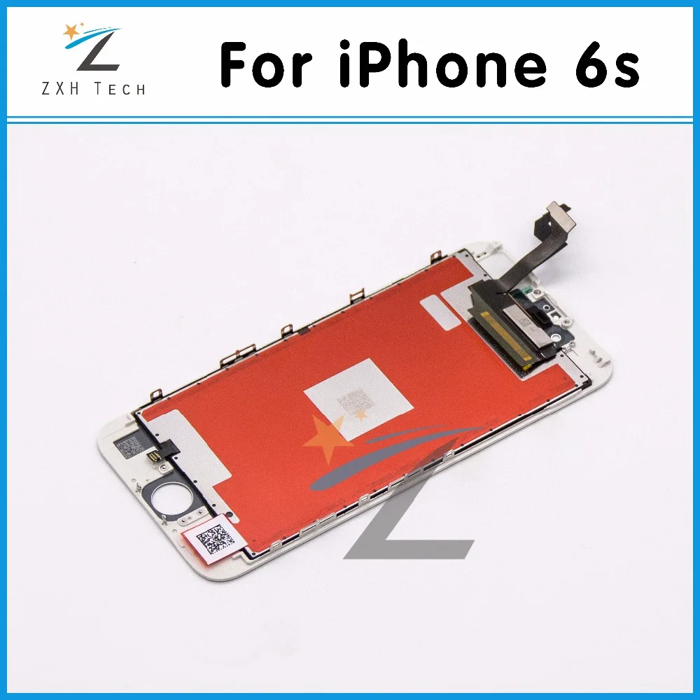 10 шт./лот 100% гарантия A + Замена LCD для iPhone 6s с дигитайзером сборка экран 3D сенсорный