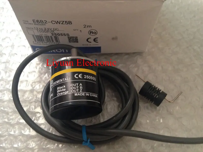 Новый E6B2-CWZ5B 1000 P/R кодировщик для Omron / ABZ выходной поворотный кодировщик/1000