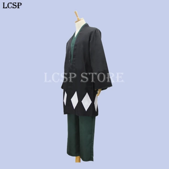 LCSP BLEACH Urahara Kisuke Role Cosplay Costume Japanese Anime Kimono Uniform Suit Outfit Clothes Cloak &amp Top Pants |