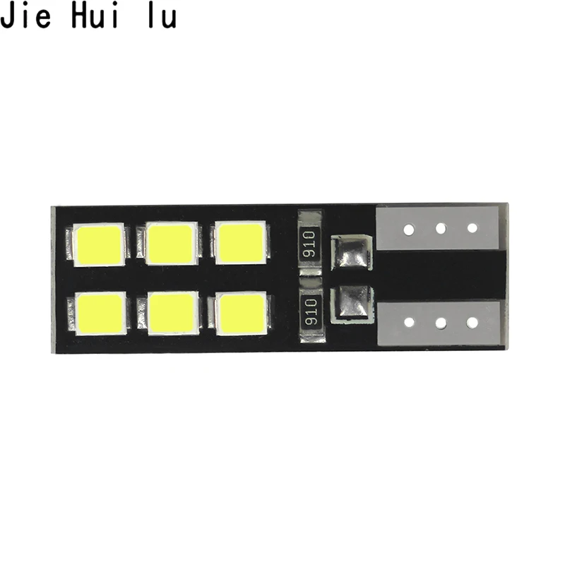 Высокое качество 1 шт. T10 W5W 194 168 501 12 Светодиодный 2835 SMD CANBUS безошибочный белый