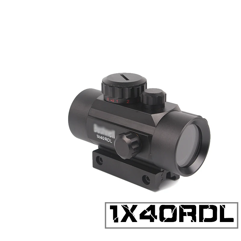 2019 1x40RDL тактический оптический прицел Red Dot лазерный с 11 мм/20 мм Пикатинни Вивер