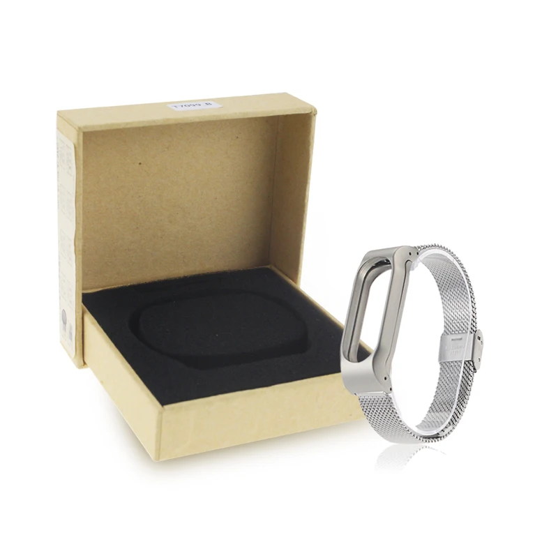 Металлический ремешок из нержавеющей стали для Xiaomi mi Band 2 mi Band 2 металлический браслет аксессуары mi Band 2 mi браслет Pulseira