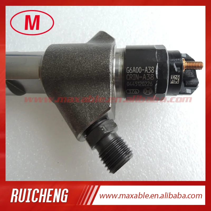 0445120226 оригинальный инжектор common rail для Yuchai YC6G G5A100 1112100A38|Подача и обработка