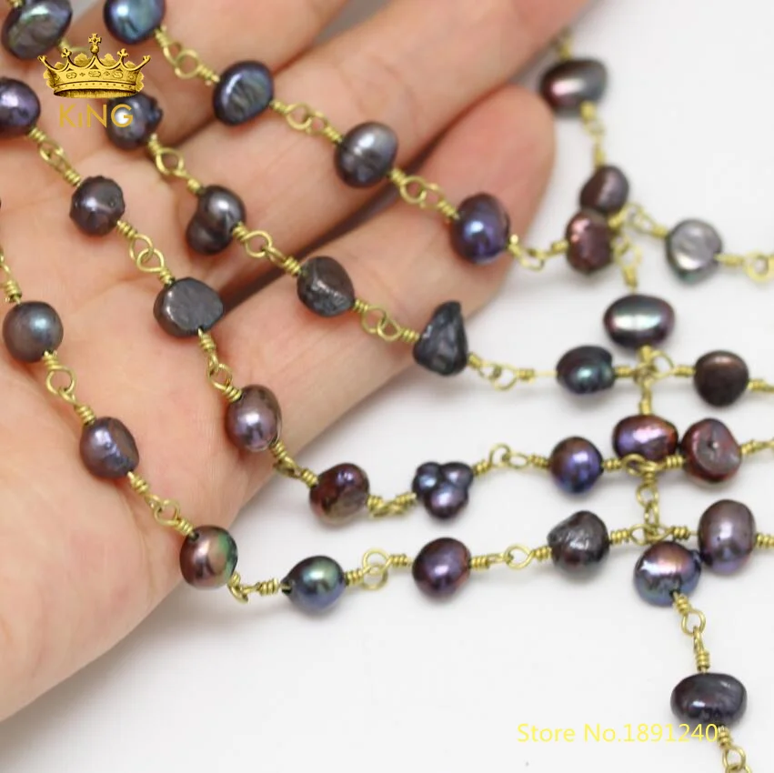 Цепочки для ювелирных изделий из титана 5 метров 6 8 мм|Ювелирная фурнитура и