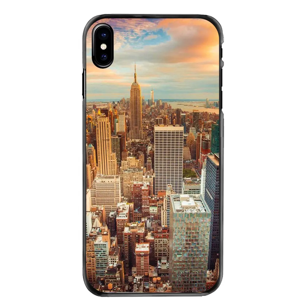 Чехлы для телефонов I Love New Нью-Йорк США Статуя Свободы iPhone 4 4S 5 5S 5C SE 6 S 7 8 Plus X XR XS Max