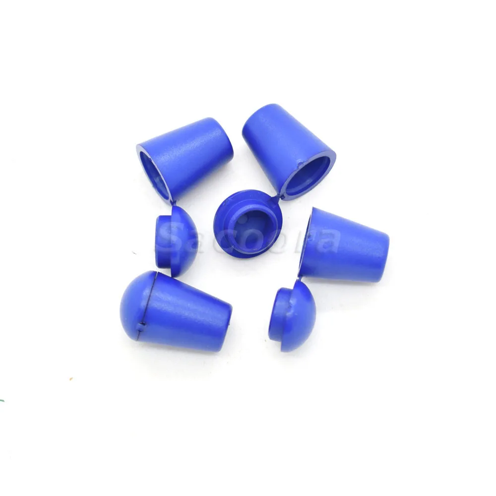 

1200pcs Colorful Bell Stopper With Lid Cord Ends Lock Stopper Plastic Toggle Clip for Paracord / Clothing