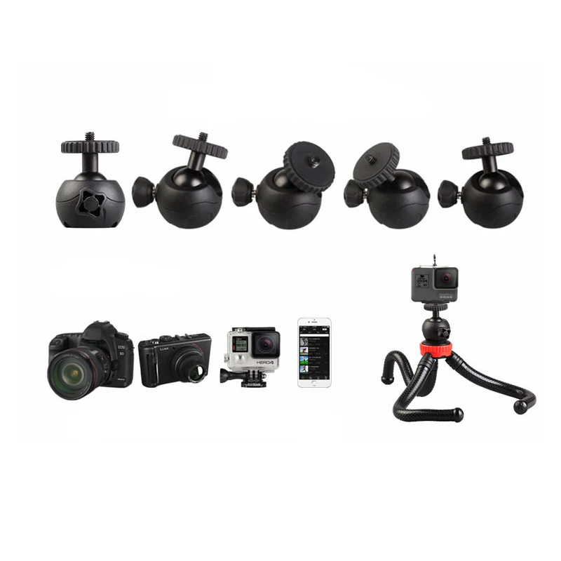 Гибкий Трипод-Осьминог для экшн-камеры Gopro большой многофункциональный Трипод