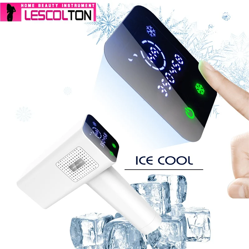 icecoo Lescolton 4в1 IPL лазерная эпиляция машина лазерный эпилятор удаление волос перманентное бикини Электрический depilador лазер