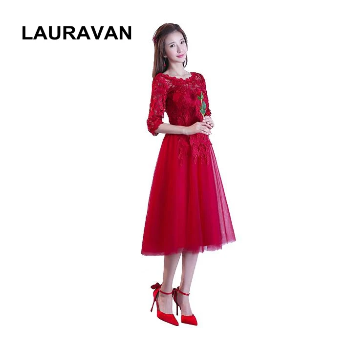 

burgundy formal dresses bridesmaid girls bridemaid fancy crepe dress ball gowns robe bandage 2020 under 100 for party wedding