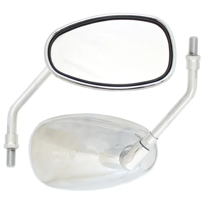 МОТОЦИКЛ хром Универсальный E MARKED большой велосипед/мотоцикл Райд 10 мм зеркала