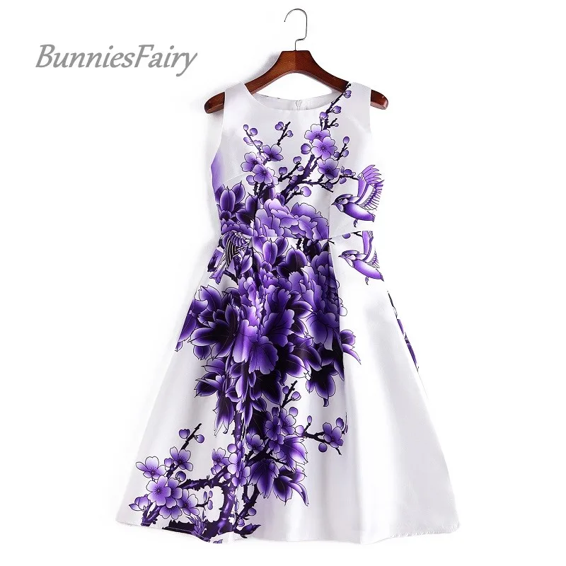 BunniesFairy 2019 новый китайский Винтажный стиль цветок птица цветочный принт халат
