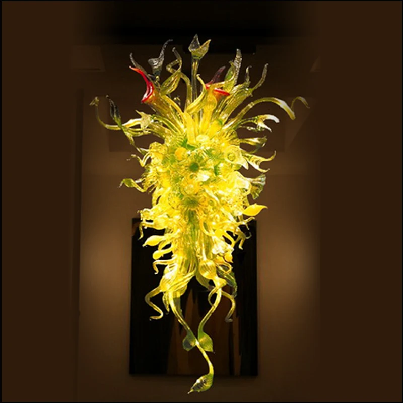 

Chihuly Style Italian Glass Chandeliers Modern Crystal Customized Blown Murano Glass Hanging LED Chandelier Lightings