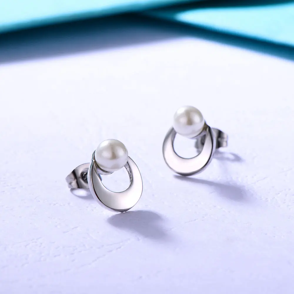 WAWFROK Elegant vintage long Pearl Earrings Fine Jewelry Women Chic Clothing Accessories | Украшения и аксессуары