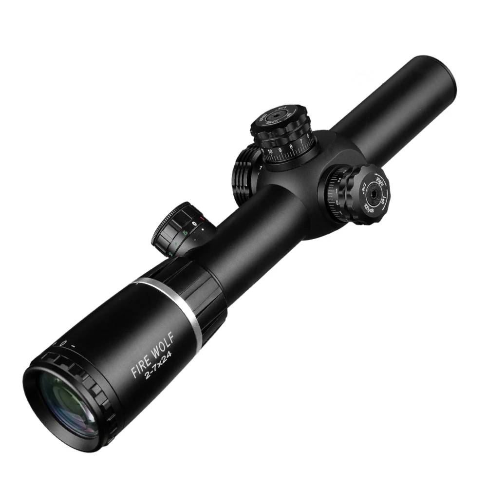 2-7X24 новые Riflescopes прицел охотничья Область ж/крепления