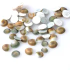 Натуральная спиральная ракушка 9-12 мм Дениз кабугу с плоским основанием без отверстий кабошоны аксессуары для украшения дома ручной работы 100 шт. TRS0064