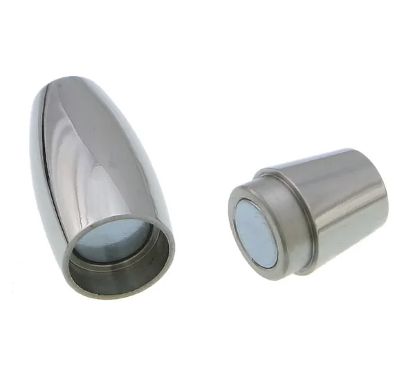 Магнитная застежка из нержавеющей стали дизайн нержавеющая сталь 304 овальный oril