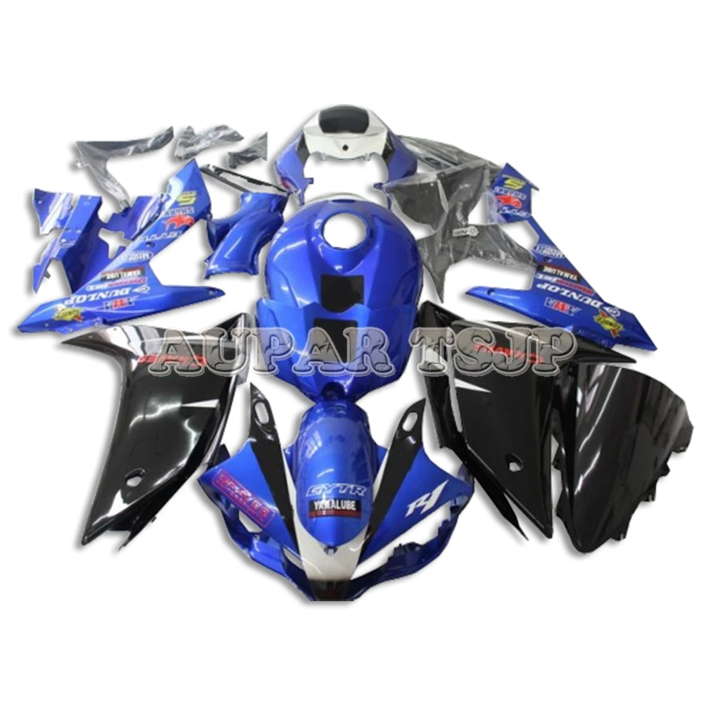 Синие Черные верхние ковбочки подходят для Yamaha 07 08 YZF1000 R1 2007 2008 литья под