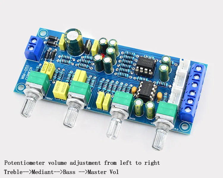CIRMECH NE5532 OP-AMP HIFI усилитель предусилитель громкость тон эквалайзер плата управления электронный комплект