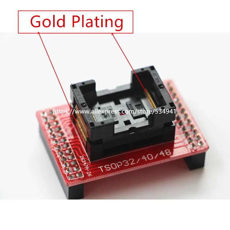 V3 TSOP32 TSOP40 SOP44 TSOP48 ZIF адаптер Комплект для MiniPro TL866II Plus/TL866A/TL866CS программист двойные штифты контакт