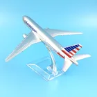 Бесплатная доставка американские авиалинии Боинг 777 16 см модель самолета из металлического сплава подарок ребенку на день рождения Модель самолета игрушки для детей