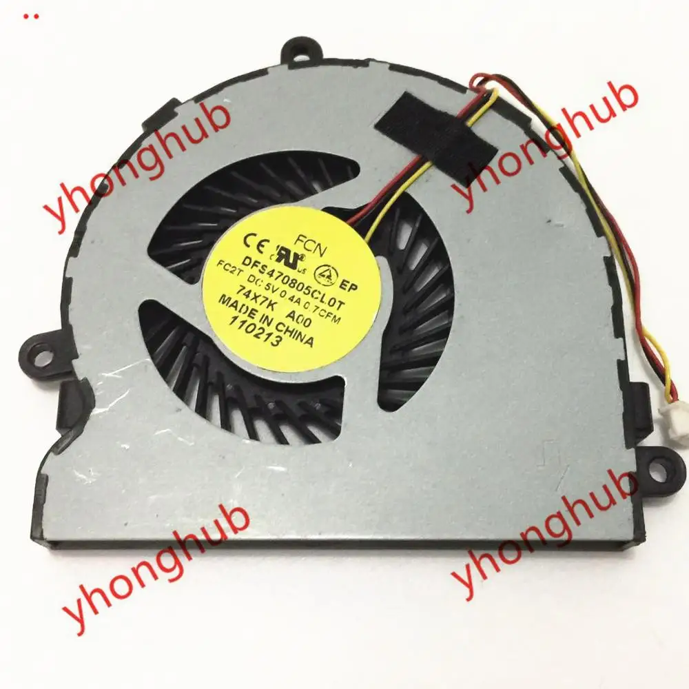 FCN DFS470805CL0T DC 5 В 0.4A серверный неизолированный Вентилятор охлаждения