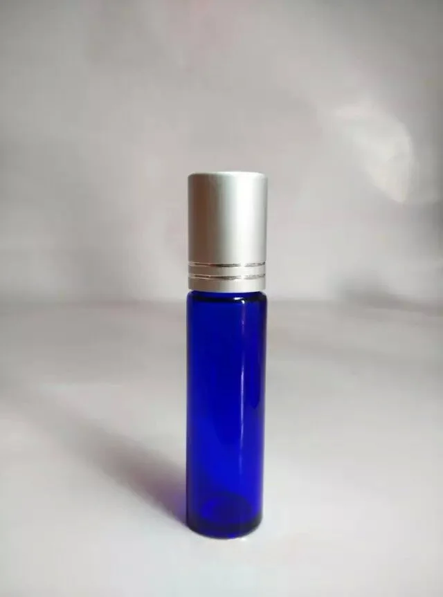 

Hot sale 20pcs/lot 10ml Roll on perfume bottle, 10 ml clear essential oil roll on bottle, small glass roller container